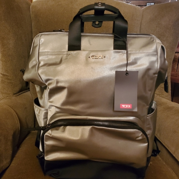tumi isabelle framed backpack